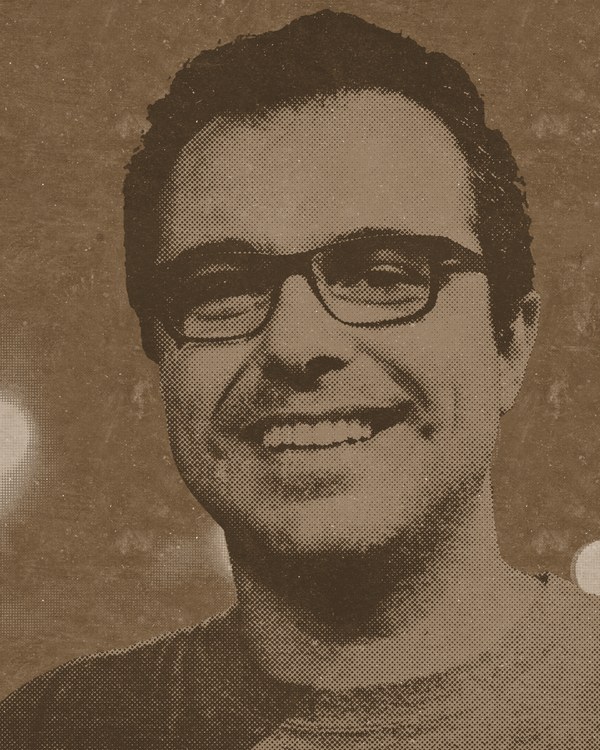 Retrato halftone de Alyson Darugna