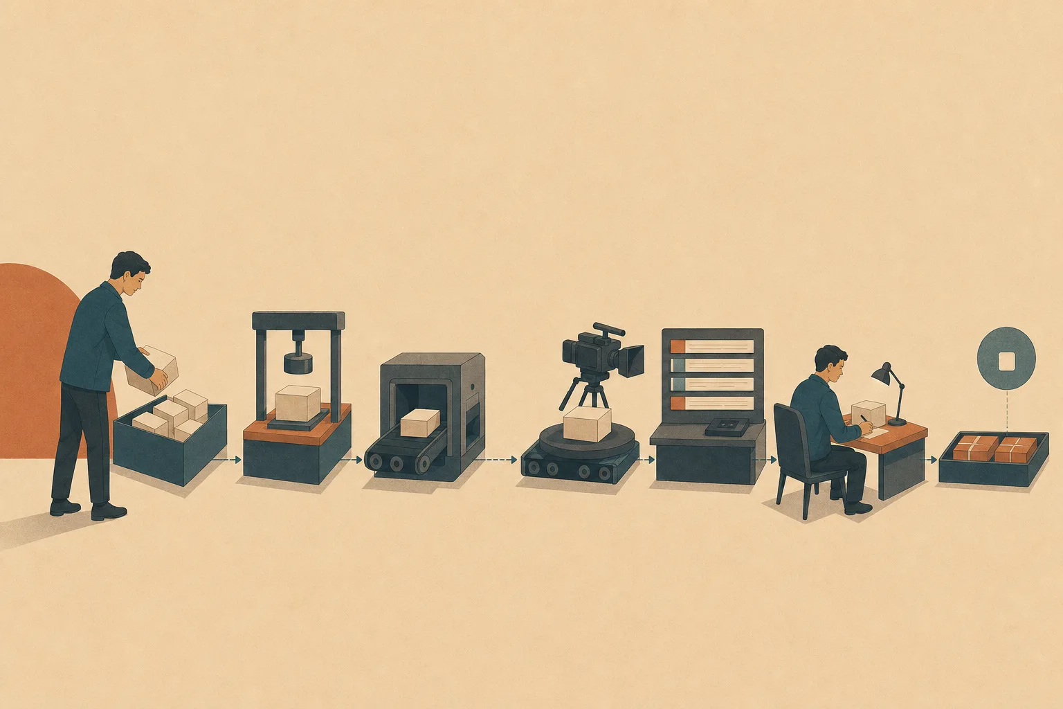 Capa editorial do artigo A Engenharia do Lote: Por Que Gravar 15 Vídeos em 2 Horas Não É Sorte