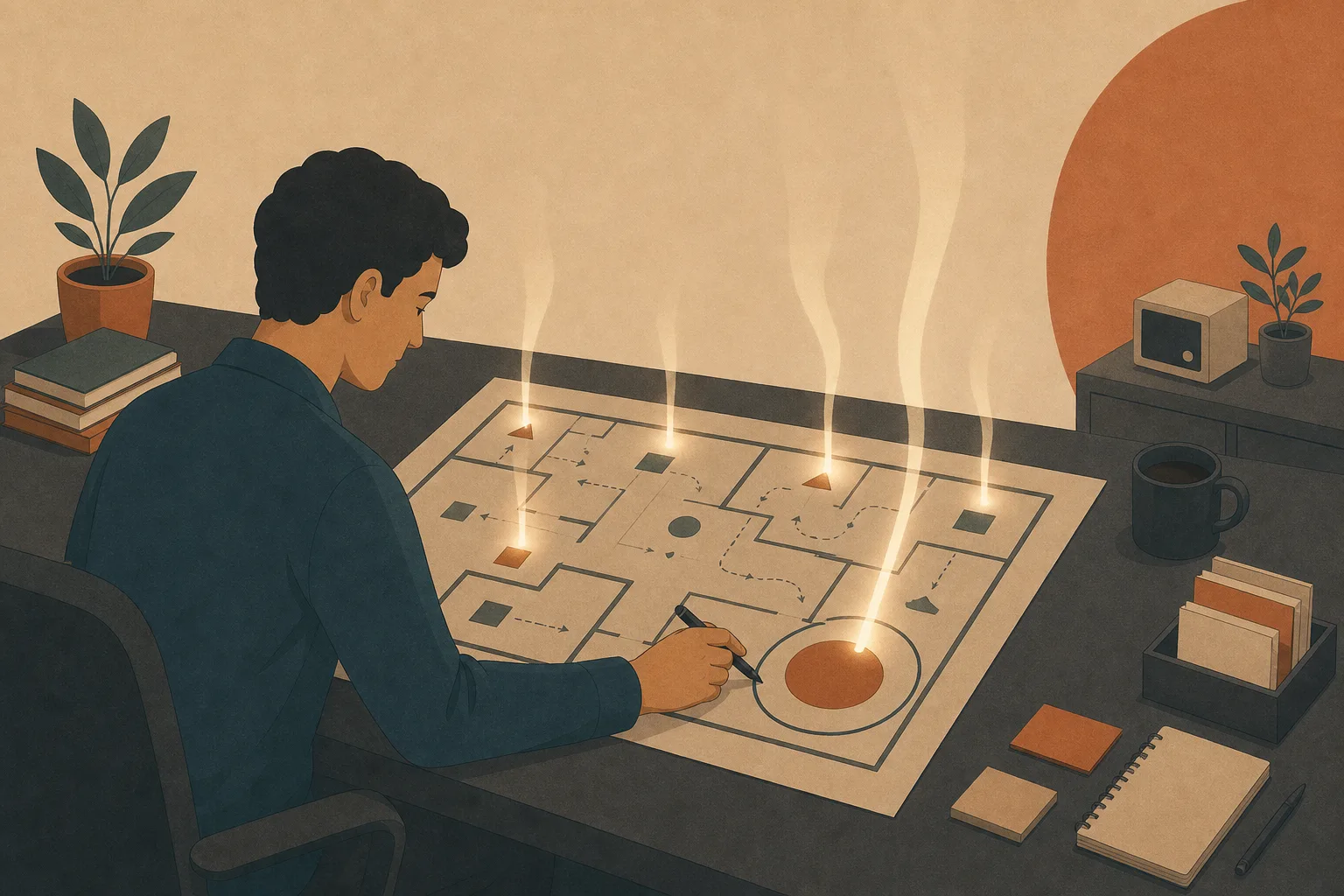 Capa editorial do artigo O Diagnóstico: Onde Você Está Perdendo Energia Hoje