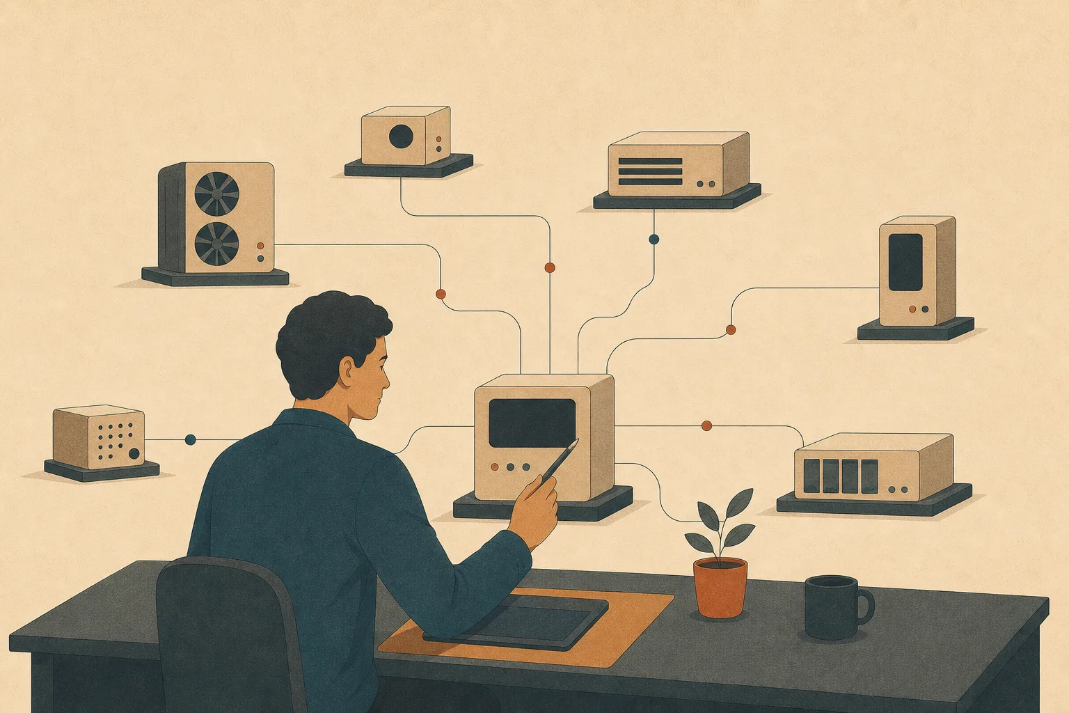 Capa editorial do artigo Orquestração Multi-Hardware: Master & Workers